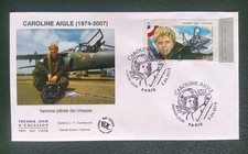 Enveloppe Premier Jour Poste Aérienne Caroline Aigle N° 78 Oblitéré Paris 2014