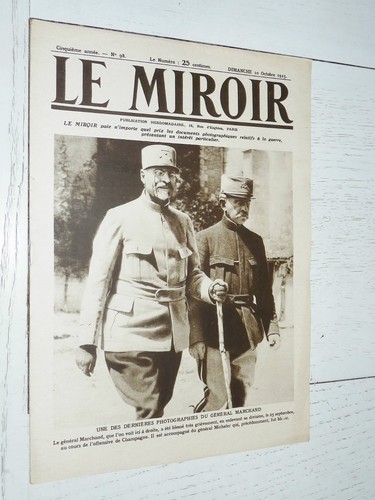 Miroir 1915 guerre 14 - miroir, 10/10