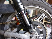 parre boue amortisseur AR