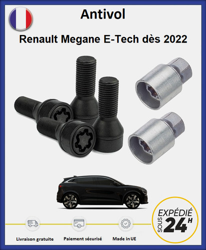 Ecrous antivol roues - antivol,