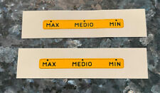 Ceriani choc arrière min moyen max décalcomanie vinyle Ducati X2 autocollants...