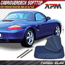 Capote Souple Housse De Toit Bleue Pour Porsche Boxster 986 2.5 2.7 3.2