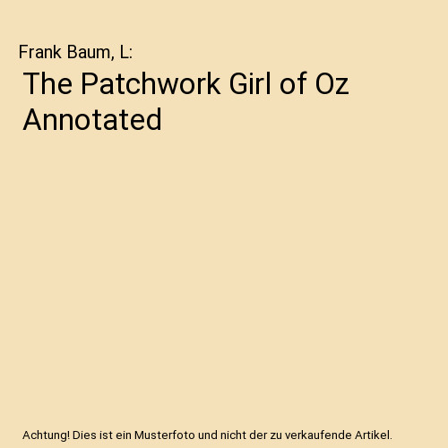 The patchwork girl - patchwork,