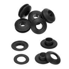 5 Oeillets plastique inox pour