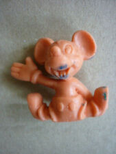 Figurine gomme ESSO GLUPS  - DISNEY  MICKEY  /  VERSION  ORANGE