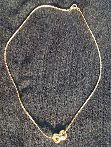 Collier ancien plaqué - , or