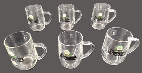 Lot chopes bière avec - chopes,