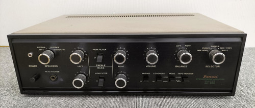 Sansui 555 vintage - sansui, stereo
