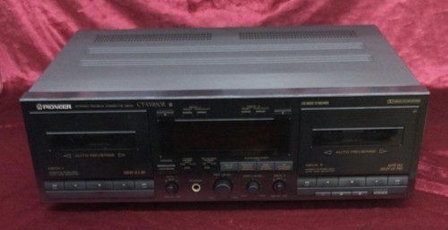 Pioneer w850r dual - pioneer, ct-w850r