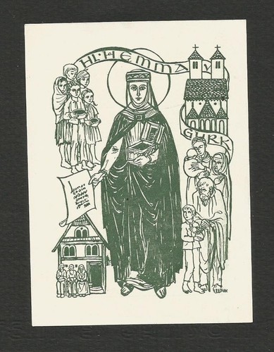 Image pieuse sainte emma - pieuse,
