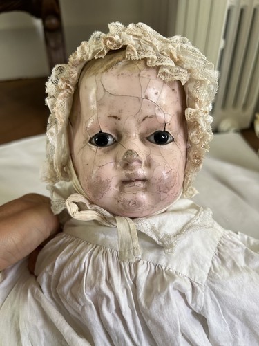Poupée ancienne jumeau - poupée,