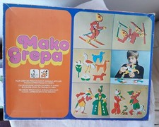 Rare Jeu ancien MAKO GREPA 1976, Créer des personnages et Animaux articulés 