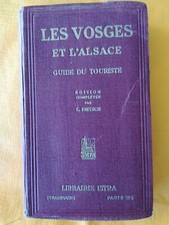 Guide touristique Vosges et Alsace de 1922