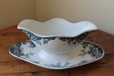 ancienne saucière en faïence