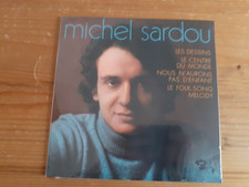 MICHEL SARDOU 45t. Réedition