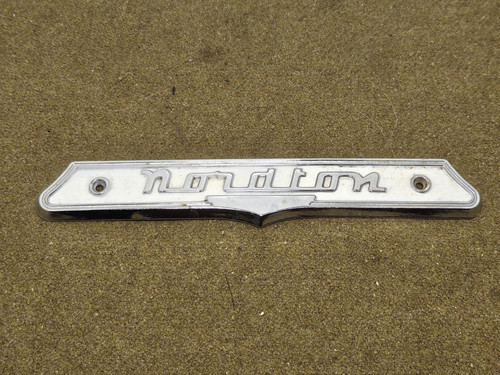 Plaque émaillé nordton - émaillé,
