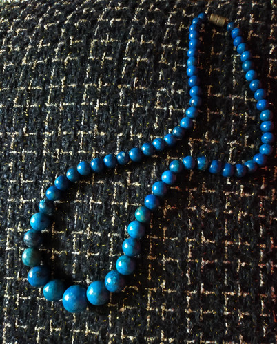 Collier lapis lazuli - lapis,