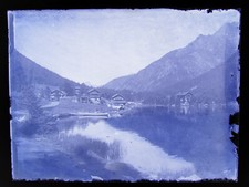 Ancienne photo plaque de verre