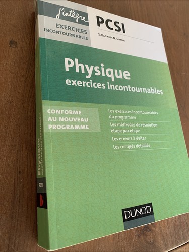 Cpge pcsi physique exercices - physique,,