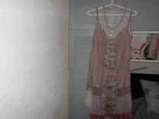 robe d'été  en voile et doublée- originale "marque "Cicero" - parfait état