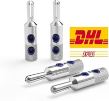 Lot de 4 fiches banane Oyaide