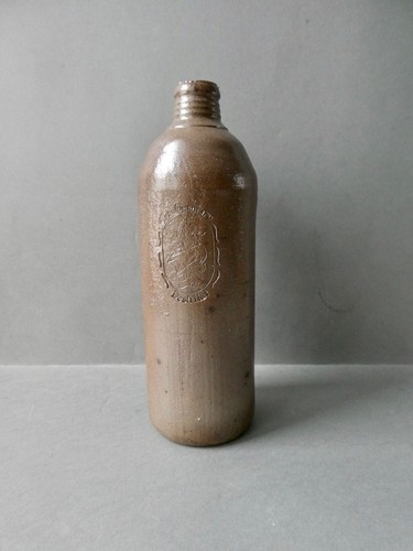 Bouteille ancienne grès - bouteille,