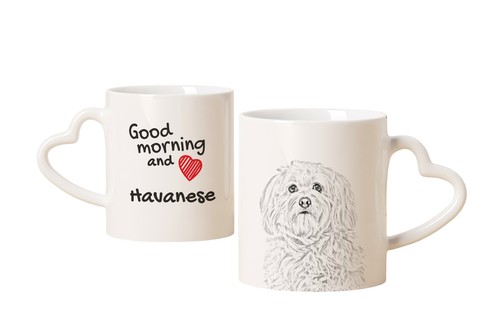 Bichon havanais tasse avec