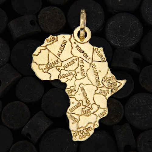 Pendentif jaune 18 - or,