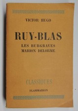Rare Livre Ancien Ruy Blas de