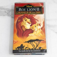 VHS SECAM VF K7 Disney Le roi