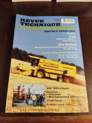 Revue technique machinisme - revue,