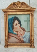 Tableau Peint Cadre En Bois