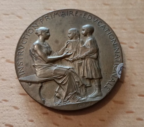 Medaille bronze argente - bronze,