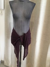 Très Beau Paréo Bordeaux Eres Tbe Taille Unique