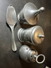 Lot Etain Signé Vincent Gamiel Paris