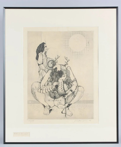 Gravure japon érotique - gravure,