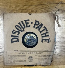 Disques pathe centre - disques,