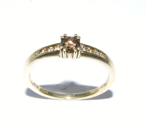 Bague jaune 9 carats - bague,
