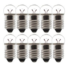 10x AMPOULE VELO 6V 0.6W 2.4W 6W 14V 7W E10 VINTAGE FEU DYNAMO SOLEX CYCLO VILLE