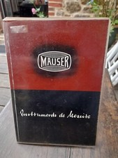 CATALOGUE MAUSER INSTRUMENTS