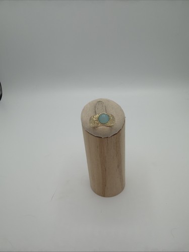 Bague dorée cabochon - bague,
