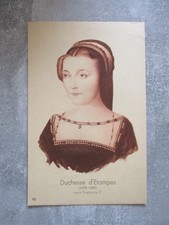 Duchesse d' Etampes ( 1508 - 1580 ) Publicité  Pharmaceutique ULTRAVITAMINE 4