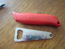 CUTTER VINTAGE COCA COLA  TEKLI  N° 554 ROUGE+ DECAPSULEUR  COCA COLA