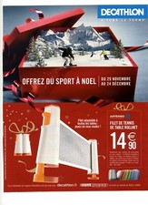2008 : Décathlon – du sport à Noël – fillet Rollnet (publicity, advertising)