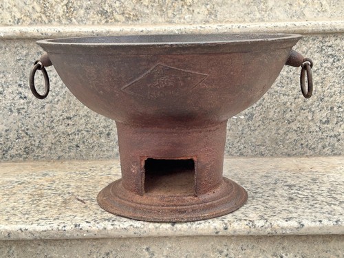 Ancienne grande poêle - grande,