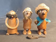 Figurines viking troll teck - figurines,