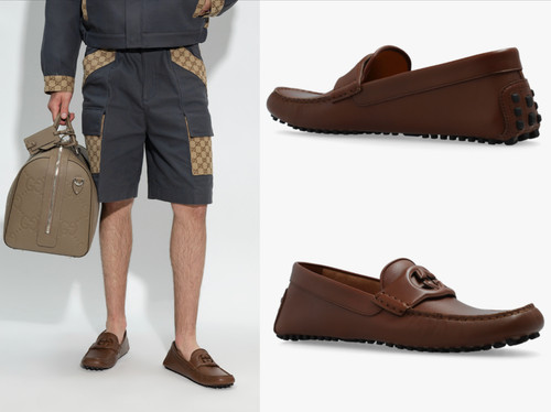 Gucci mocassins chaussures - gucci, gg