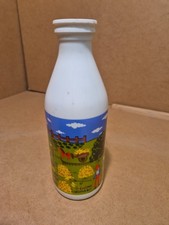 Ancienne Bouteille à Lait Vintage En Verre