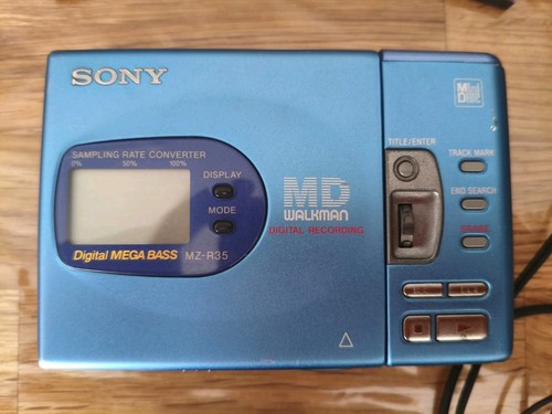 Minidisc sony r35 - mz-r35, vintage