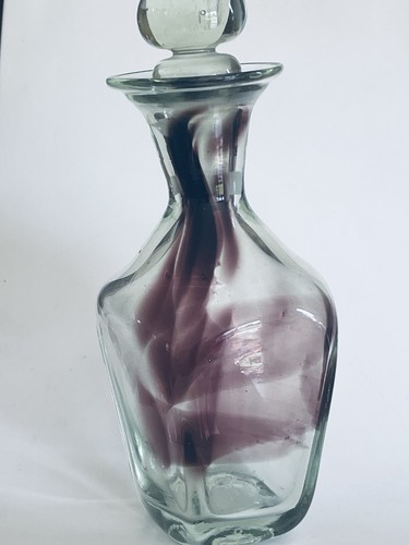 Belle bouteille carafe signée - bouteille,